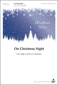 On Christmas Night SATB choral sheet music cover Thumbnail